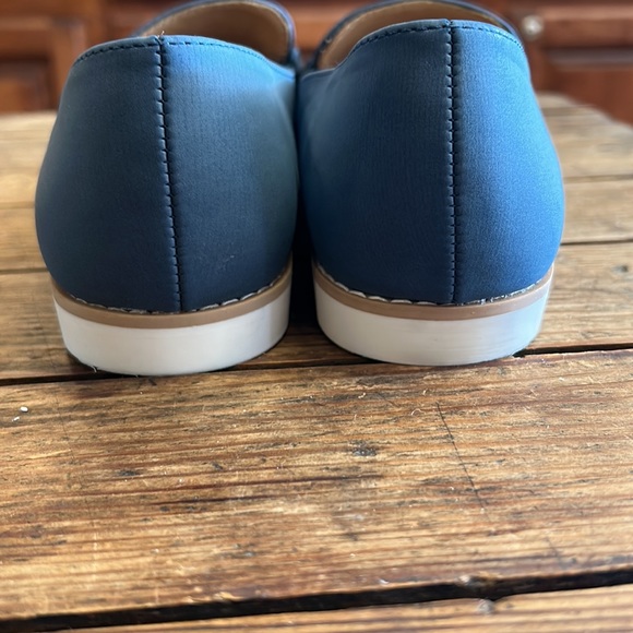Cliffs by White Mountain "Dorsley" blue suede slip on loafer sz7.5 - Picture 6 of 9